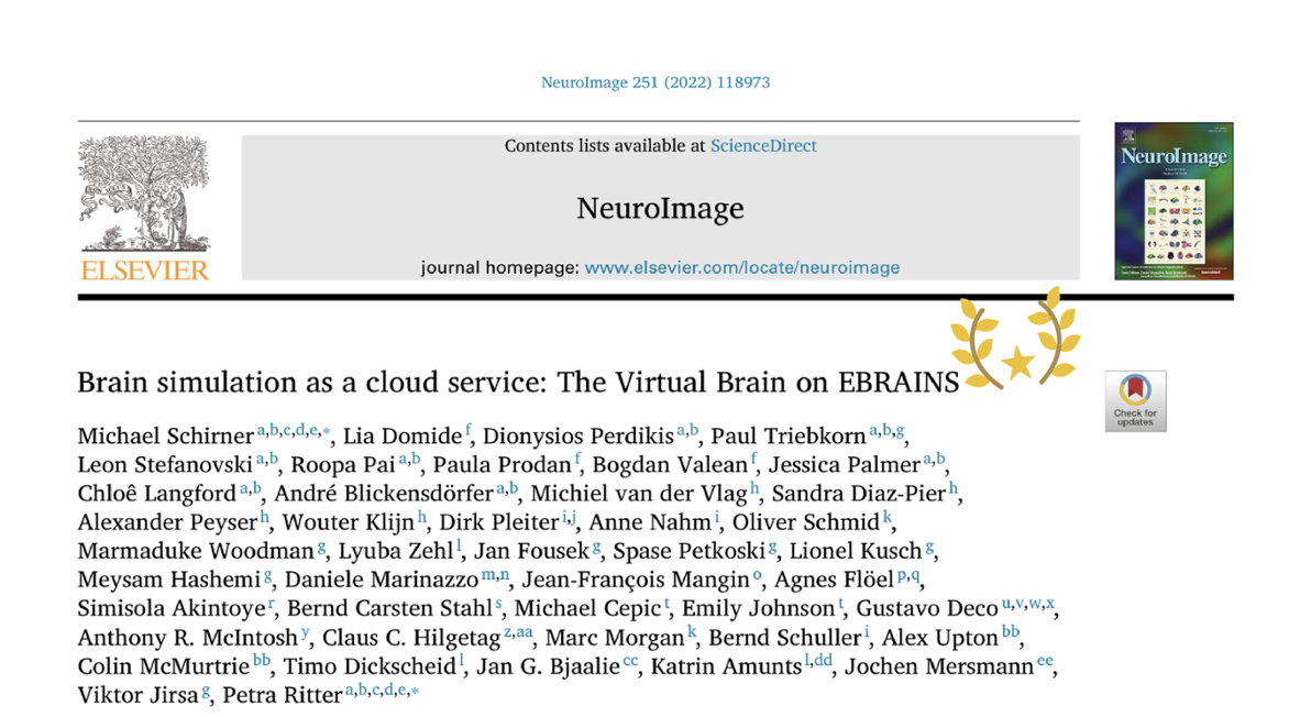 TVB on EBRAINS - Screenshot Paper